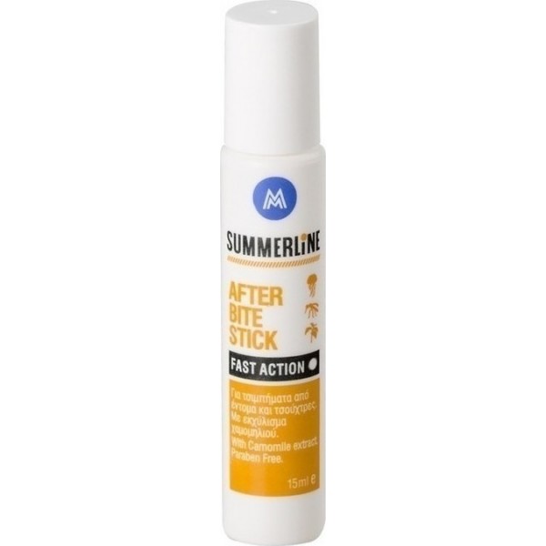Medisei After Bite Summerline Λοσιόν για Μετά το Τσίμπιμα σε Stick με Αμμωνία Κατάλληλη για Παιδιά 15ml