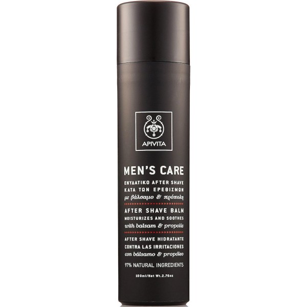 Apivita After Shave Balm Men's Care χωρίς Οινόπνευμα με Αλόη 100ml