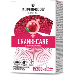 Superfoods CranbeCare 30 κάψουλες