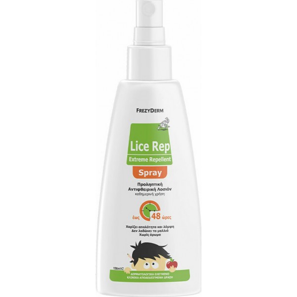 Frezyderm Λοσιόν σε Spray για Πρόληψη Ενάντια στις Ψείρες Lice Rep Extreme Repellent 150ml