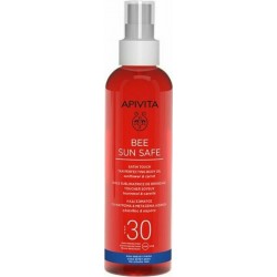 Apivita Bee Sun Safe Ηλίανθος & Καρότο Αδιάβροχο Αντηλιακό Λάδι για το Σώμα SPF30 σε Spray 200ml