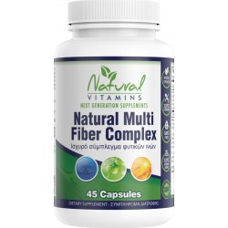 Natural Vitamins Natural Multi Fiber Complex Ειδικό Συμπλήρωμα Διατροφής 90 κάψουλες