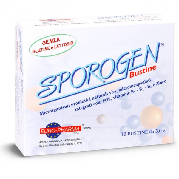 Bionat Sporogen Bustine Προβιοτικά 10 φακελίσκοι