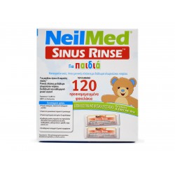 NeilMed Sinus Rinse Kids Ανταλλακτικά Φακελάκια Ρινικού Αποφρακτήρα για Παιδιά 120τμχ