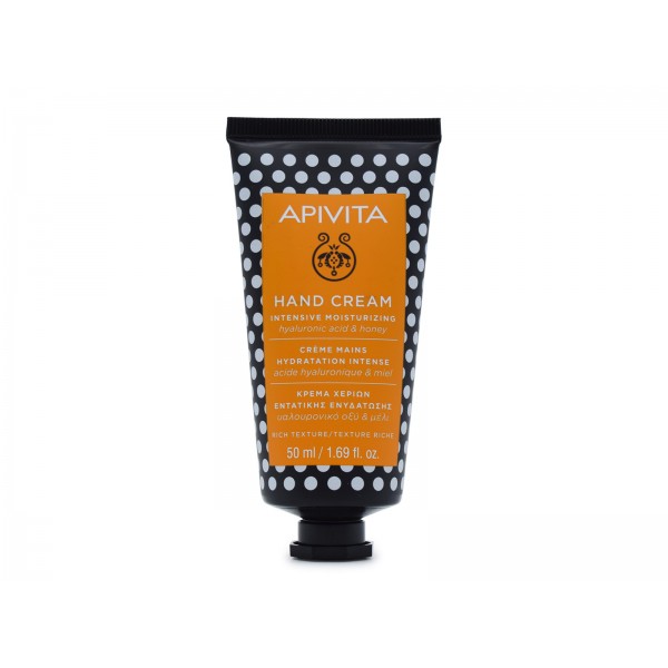 Apivita Hand Cream Intensive Moisturizing Hyaluronic Acid & Honey 50ml
