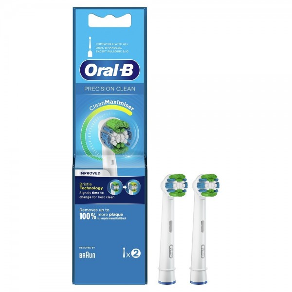 Oral-B Ανταλλακτικές Κεφαλές για Ηλεκτρική Οδοντόβουρτσα 0009009470061 2τμχ
