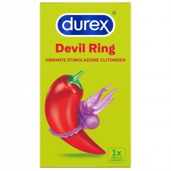 Durex Devil Δονούμενο Δαχτυλίδι Πέους Μωβ