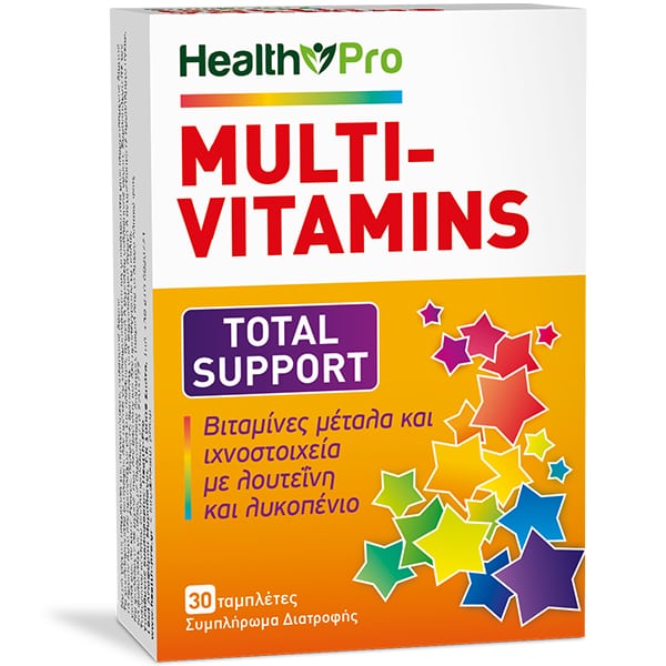 Health Pro Μultivitamins Total Support, 30tabs Health Pro Μultivitamins Total Support, 30tabs
