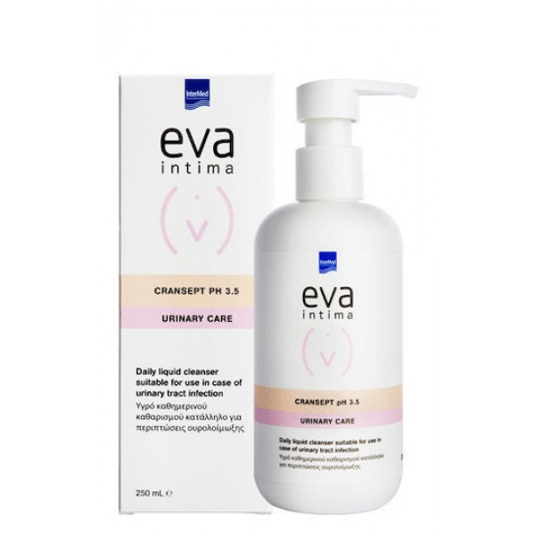 InterMed Eva Intima Cransept Urinary Care pH 3.5 Υγρό Καθαρισμού με Χαμομήλι & Αλόη 250ml