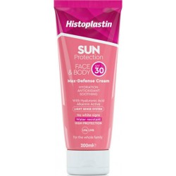 Heremco Histoplastin Sun Protection Face & Body Max Defense Cream SPF30 200ml