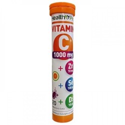 HEALTH PRO Vitamin C 1000mg ﹢Zinc﹢Selenium﹢D3 20 Αναβράζοντα  HEALTH PRO Vitamin C 1000mg ﹢Zinc﹢Selenium﹢D3 20 Αναβράζοντα