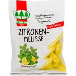 Kaiser 1889 Zitronenmelisse - Μελισσόχορτο & 13 Βότανα Καραμέλες για το Βήχα & τον Ερεθισμένο Λαιμό 60gr