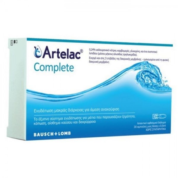 Bausch & Lomb Artelac Complete 30x0.5ml