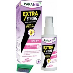 Paranix Λοσιόν σε Spray για Πρόληψη & Αντιμετώπιση Ενάντια στις Ψείρες Extra Strong 100ml Paranix Λοσιόν σε Spray για Πρόληψη & Αντιμετώπιση Ενάντια στις Ψείρες Extra Strong 100ml