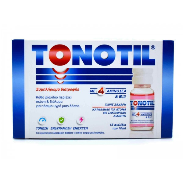 Tonotil με 4 Αμινοξέα 15τμχ x 10ml