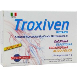 Bionat Troxiven Retard Χάπια για Ευρυαγγείες 20 ταμπλέτες Bionat Troxiven Retard Χάπια για Ευρυαγγείες 20 ταμπλέτες