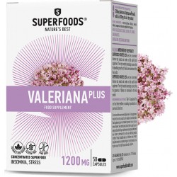 Superfoods Valeriana Plus 300mg 50 κάψουλες