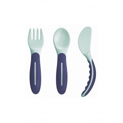 mam Baby's Cutlery - Μπλε