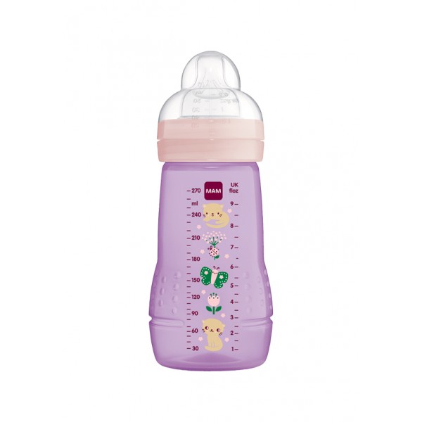 mam Μπιμπερό Easy Active™ Baby Bottle 270ml - Ροζ