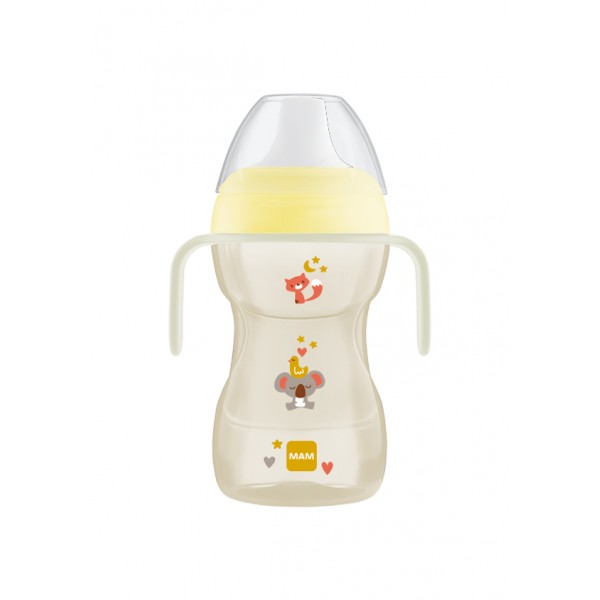 mam Fun to Drink Cup Night 270ml - Κίτρινο