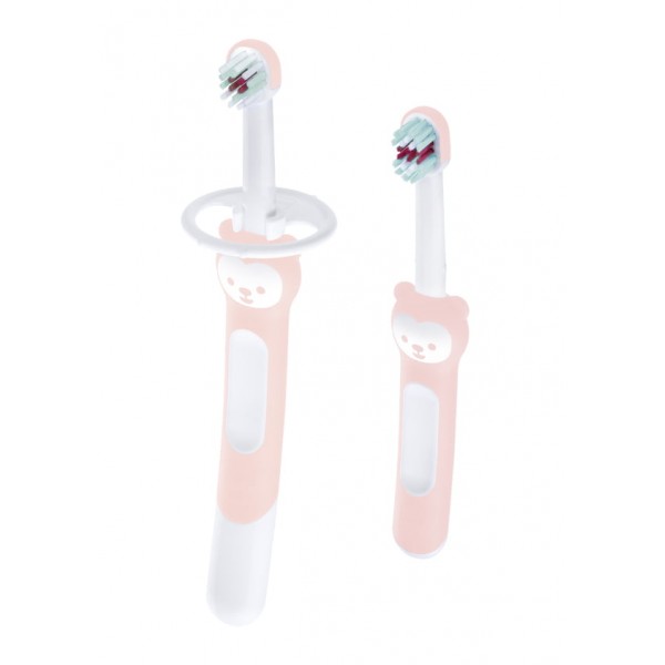 mam Learn to Brush Set - Ροζ
