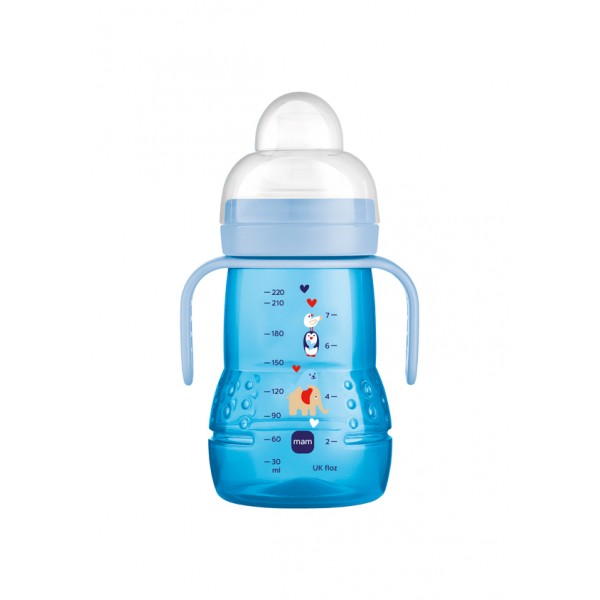 mam Trainer+ 220ml - Μπλε