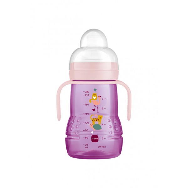 mam Trainer+ 220ml - Ροζ