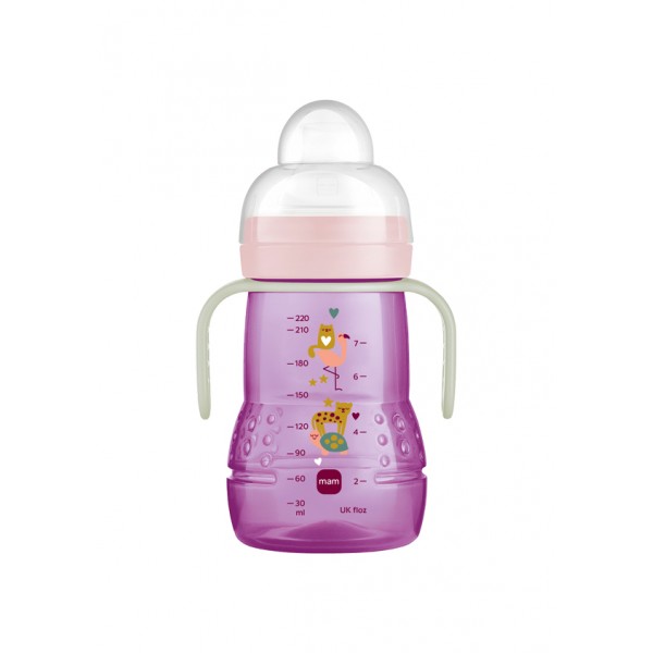 mam Trainer+ Night 220ml - Ροζ
