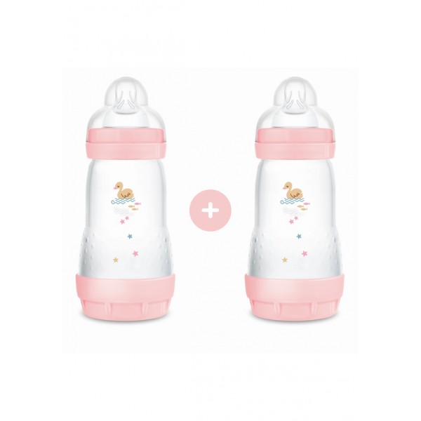 mam Σετ 2 Μπιμπερό Easy Start™ Anti-Colic 260ml - Ροζ